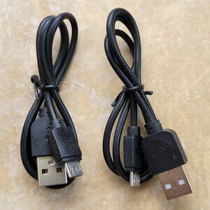 Micro USB Short Cable, 2-Pack
